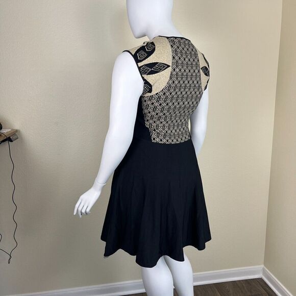 Ted Baker Women's Size L Jenkin Knitted Jacquard Skater Fit & Flare Mini Dress - Picture 8 of 17